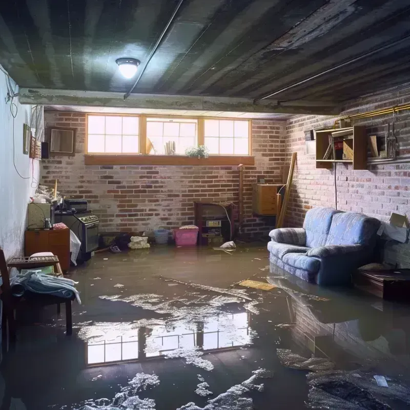 Flooded Basement Cleanup in Sumas, WA